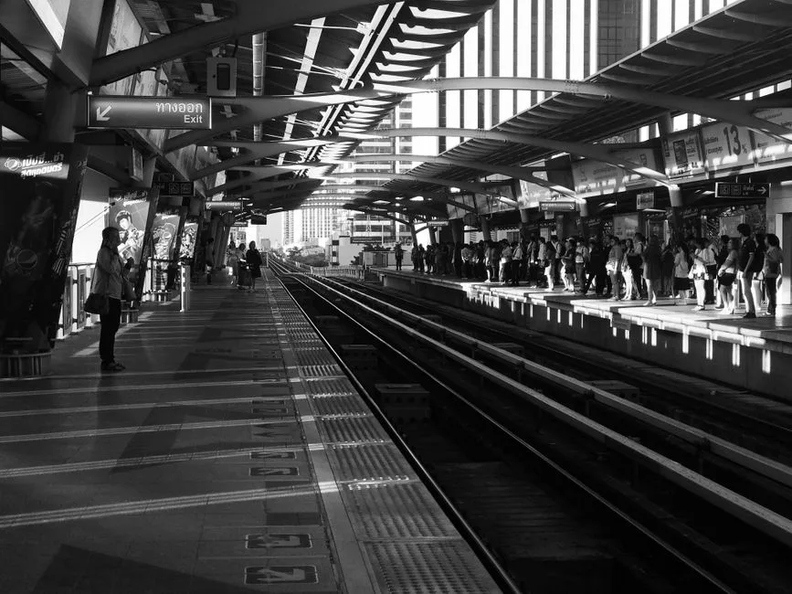 Bangkok Siam BTS Estación, Thailand