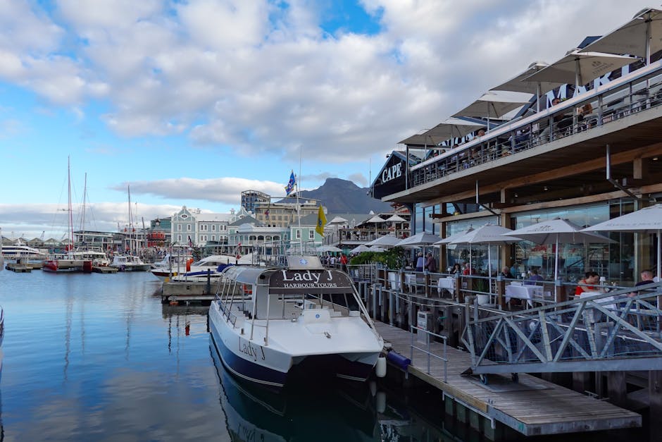 Cape Town V&A Waterfront — comprar una eSIM antes de viajar a Sudáfrica