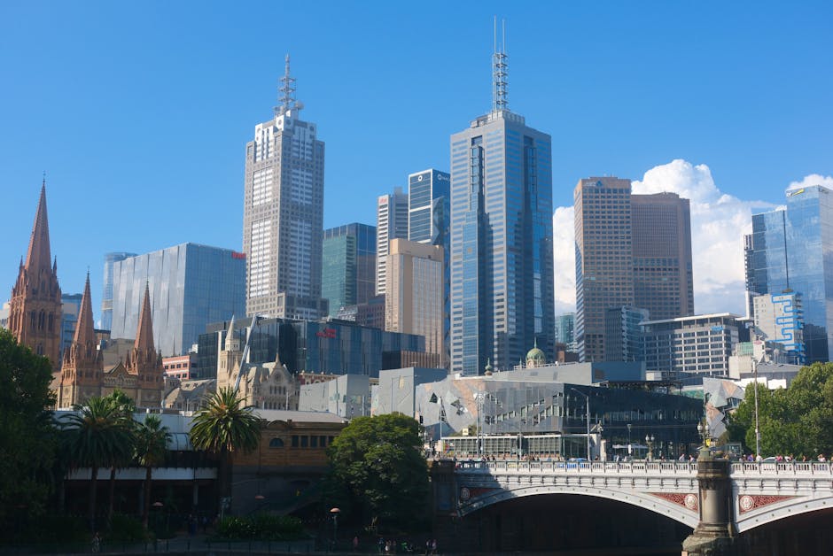 Skyline de Melbourne, Australia — eSIM y conexión en Victoria