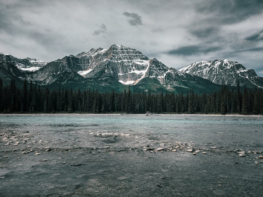Inmensidad del paisaje canadiense — cobertura de red 4G/5G