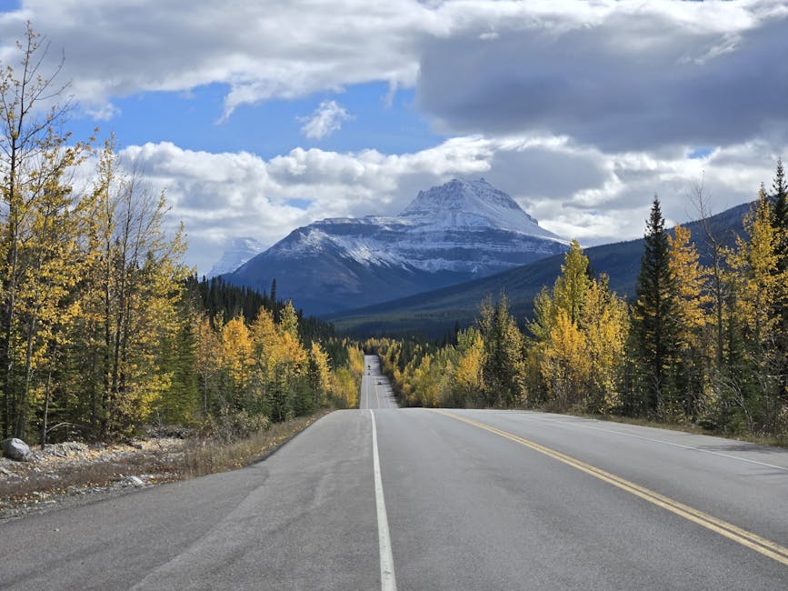 Carretera de las Rocosas canadienses — la mejor eSIM para tu road trip