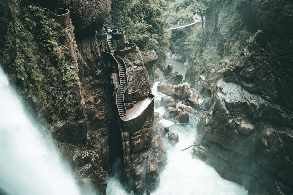 Cascada de Baños Ecuador — cobertura de red 4G