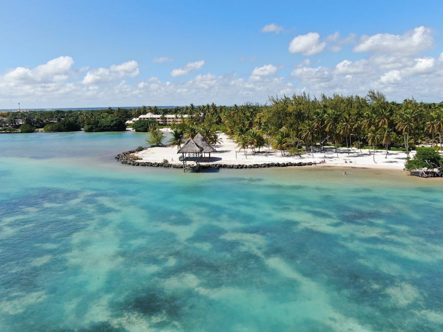 Laguna turquesa Mauricio — la mejor eSIM para tus vacaciones