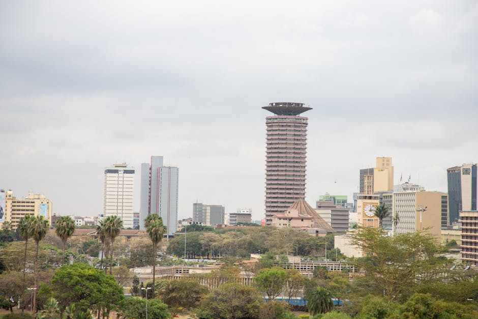 Nairobi skyline Kenia — compra una eSIM antes de viajar