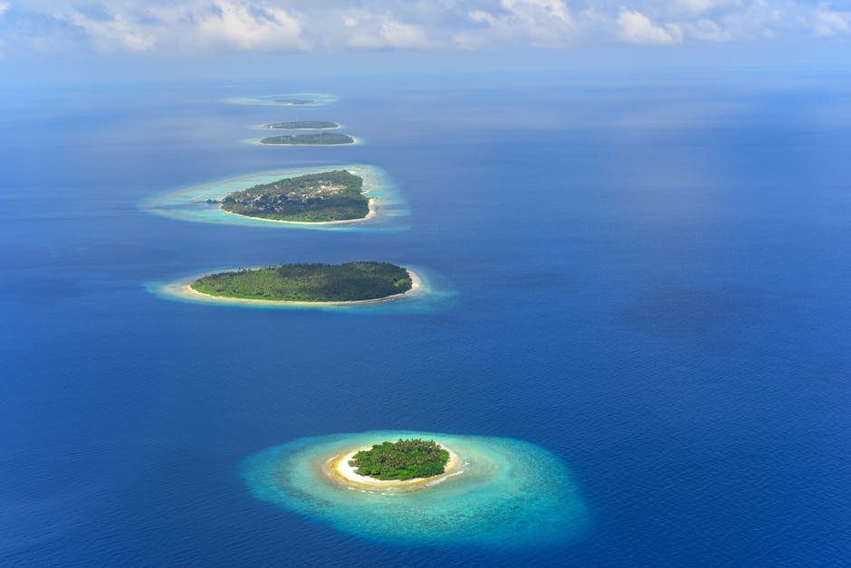 Laguna turquesa Maldivas — compra una eSIM antes de viajar