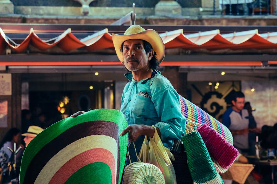 Mercado colorido en México — precios eSIM