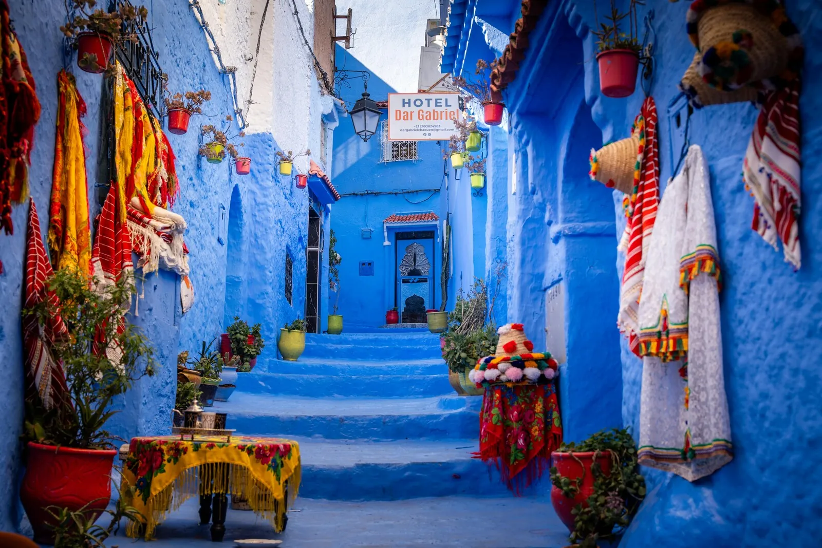 Calles azules de Chefchaouen