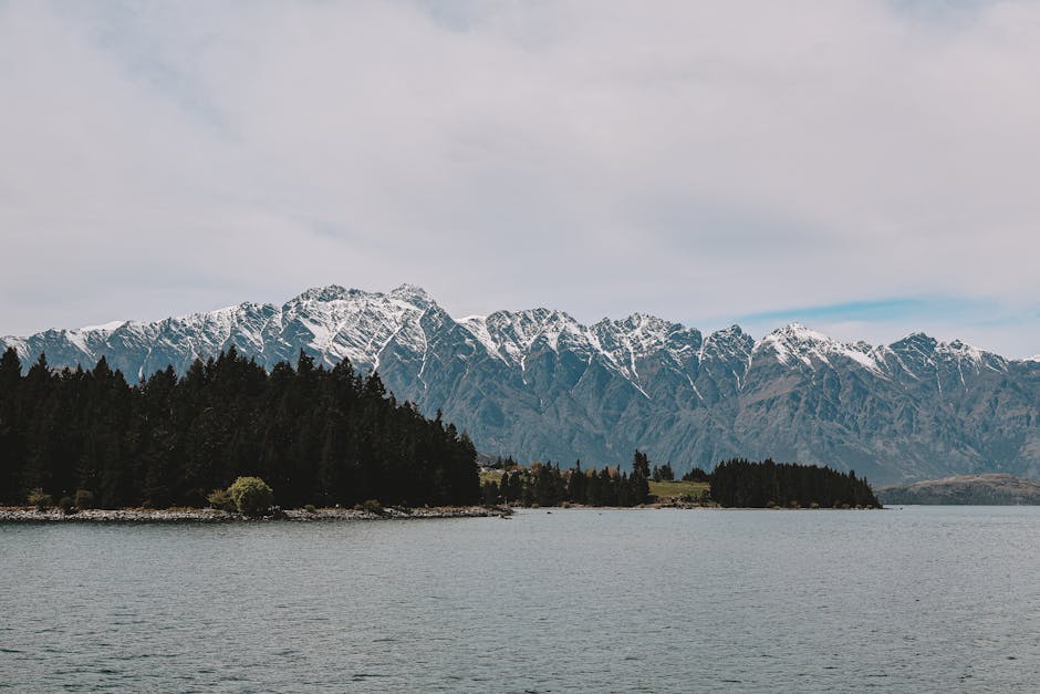 Paisaje Isla Sur Nueva Zelanda — cobertura de red 4G