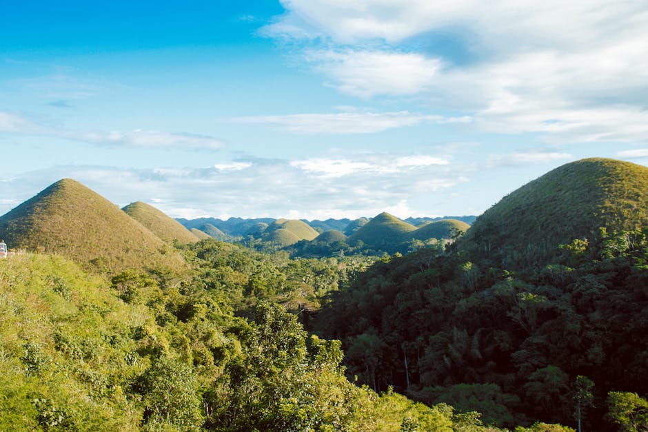 Chocolate Hills Bohol Filipinas — cobertura de red 4G