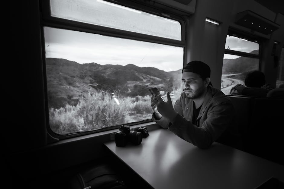 Celular en el tren de Sri Lanka — activación de eSIM