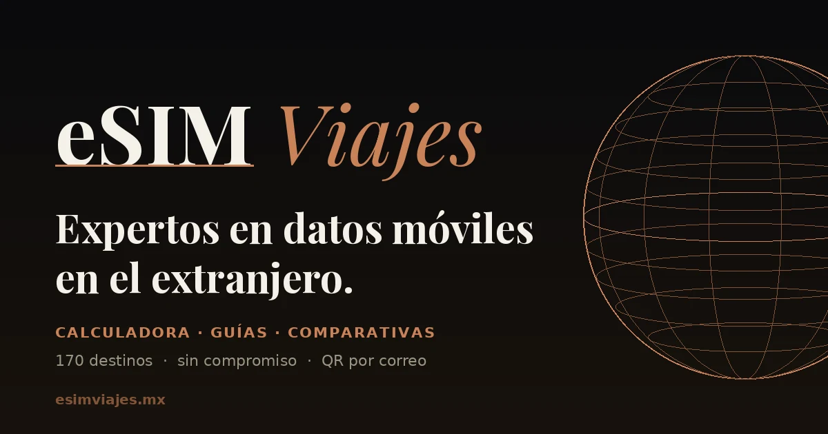 eSIM para Viajar 2026: ¿Qué plan de datos elegir según tu perfil y tu situación?