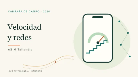 Velocidad y redes · eSIM Tailandia